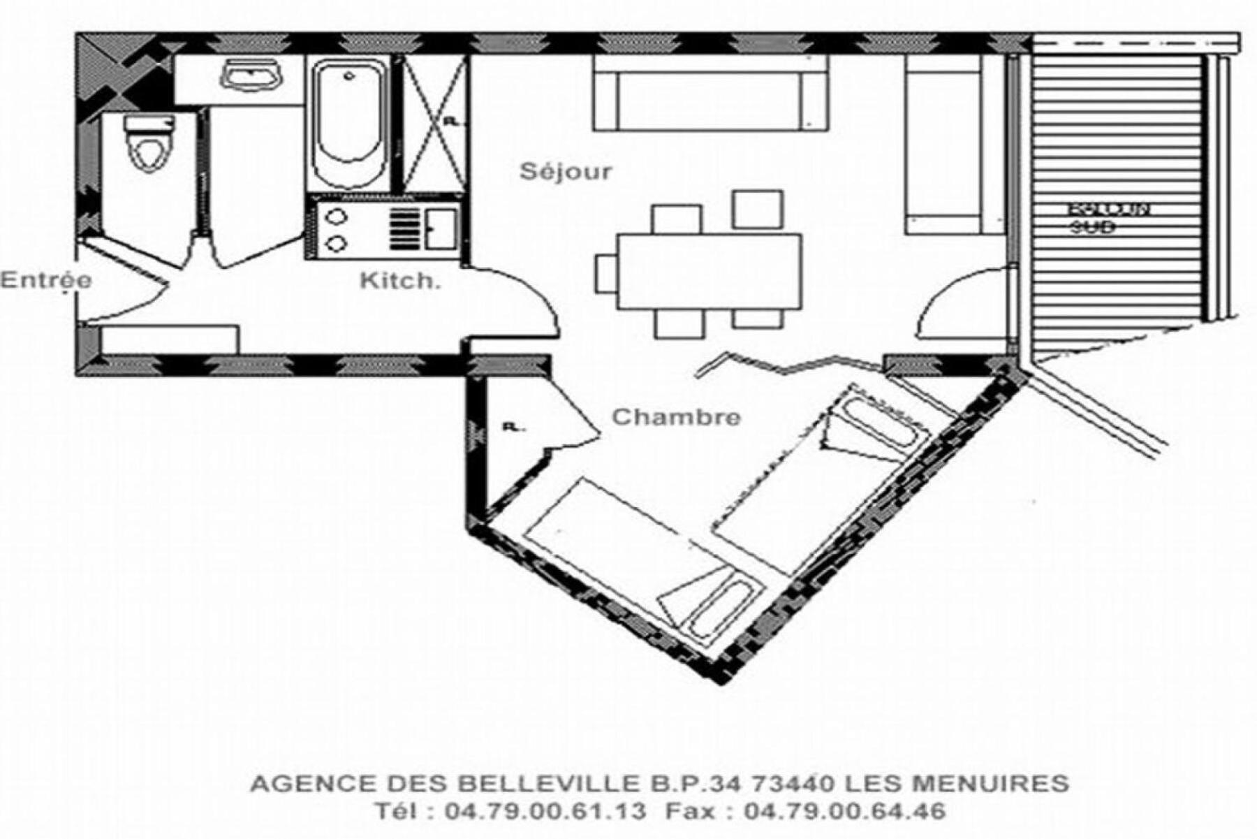 Residence Chaviere - Studio Lumineux - Ski Aux Pieds - Balcon Mae-2224 Saint-Martin-de-Belleville Exterior photo